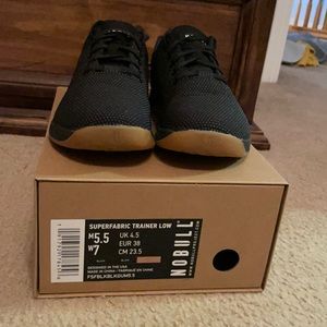 NoBull Trainers - Black and gum